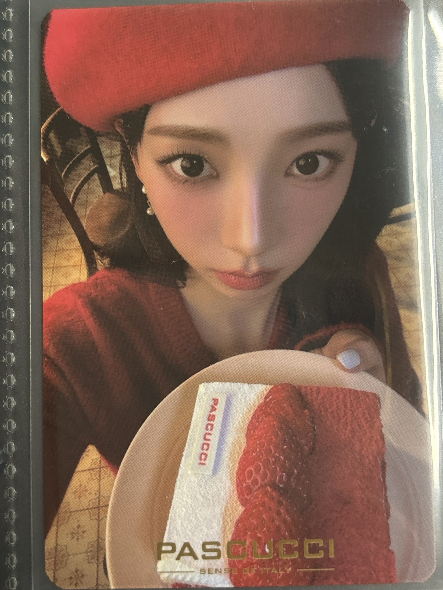 柚 pascucci帕斯庫奇咖啡 代言卡