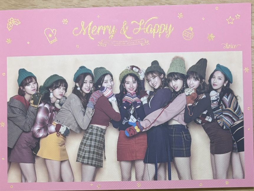 Merry&Happy 明信片 團卡