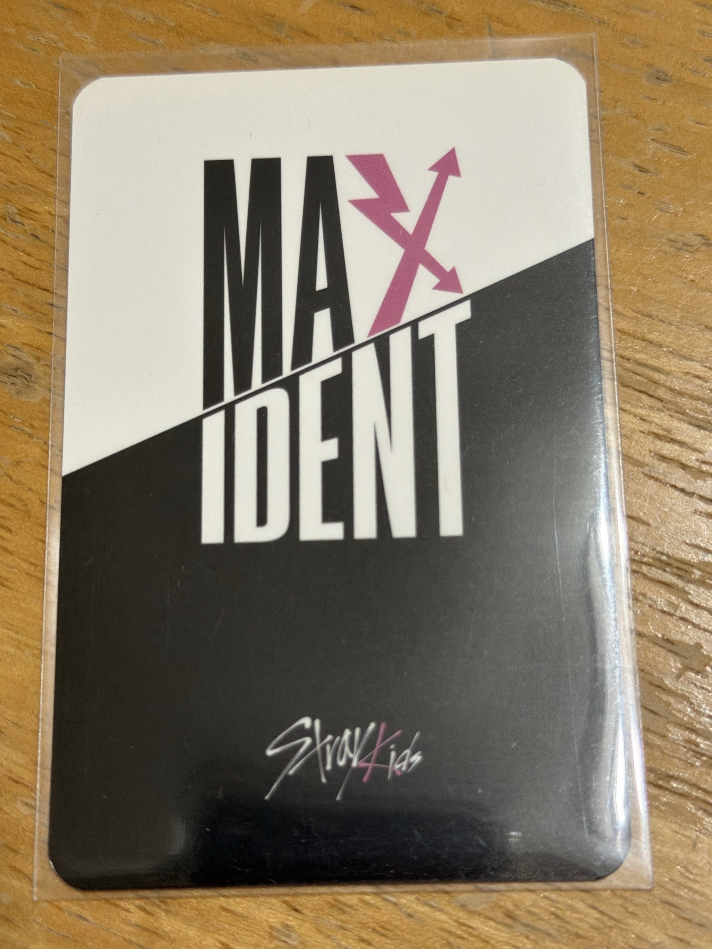 MAXIDENT bdm 特典卡 IN