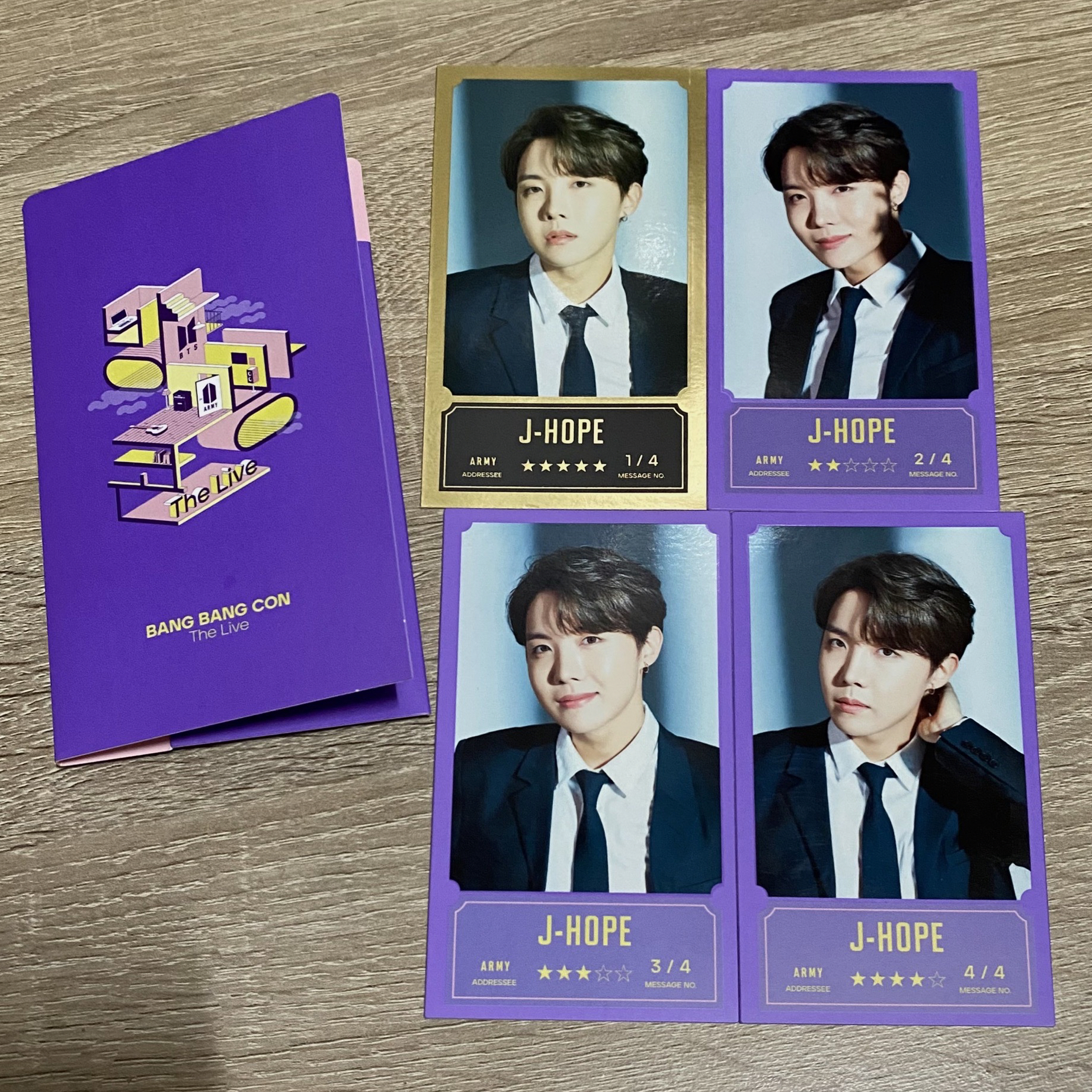 BBC訊息卡 J-Hope 整組