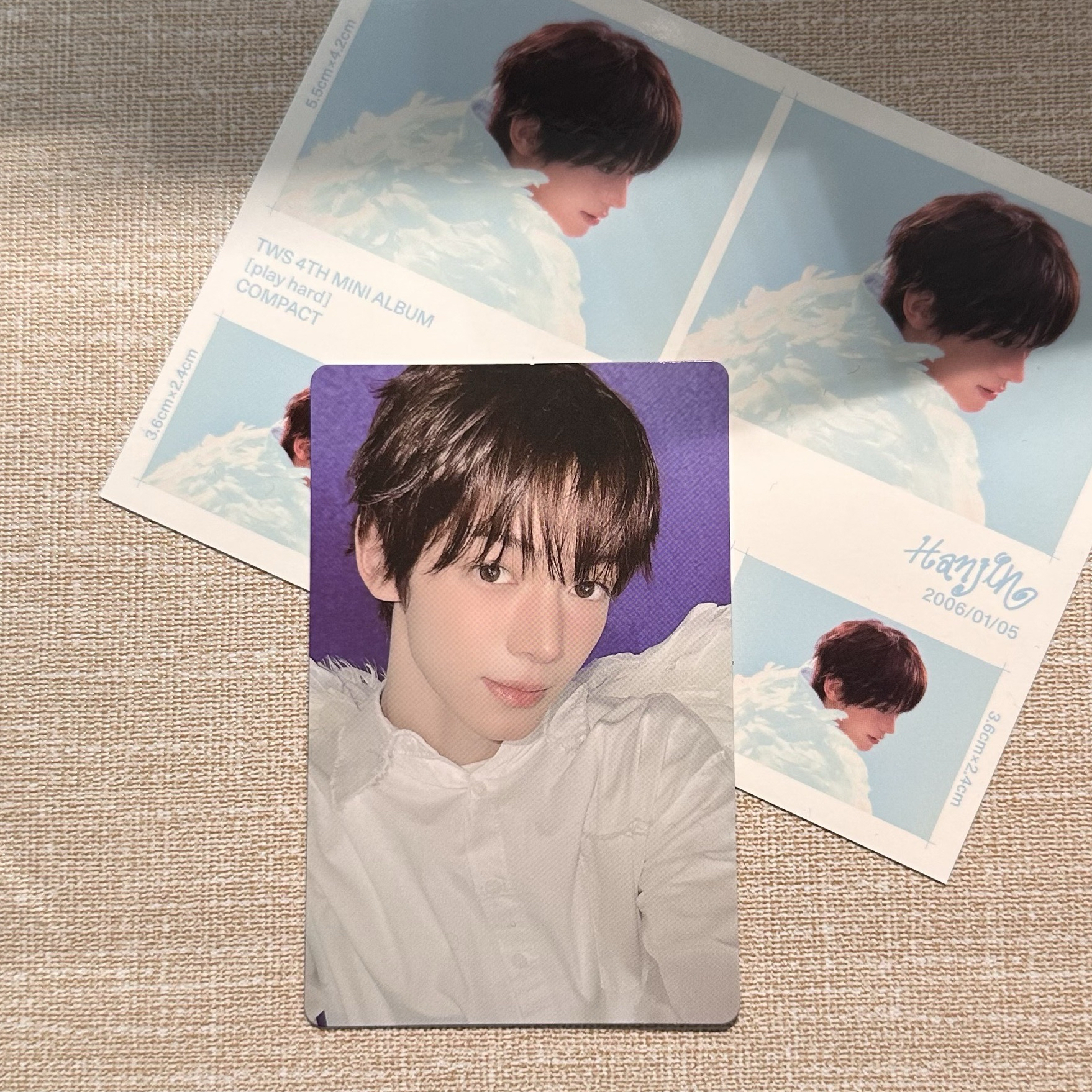 迷四單封 專輯卡&明信片 韓振