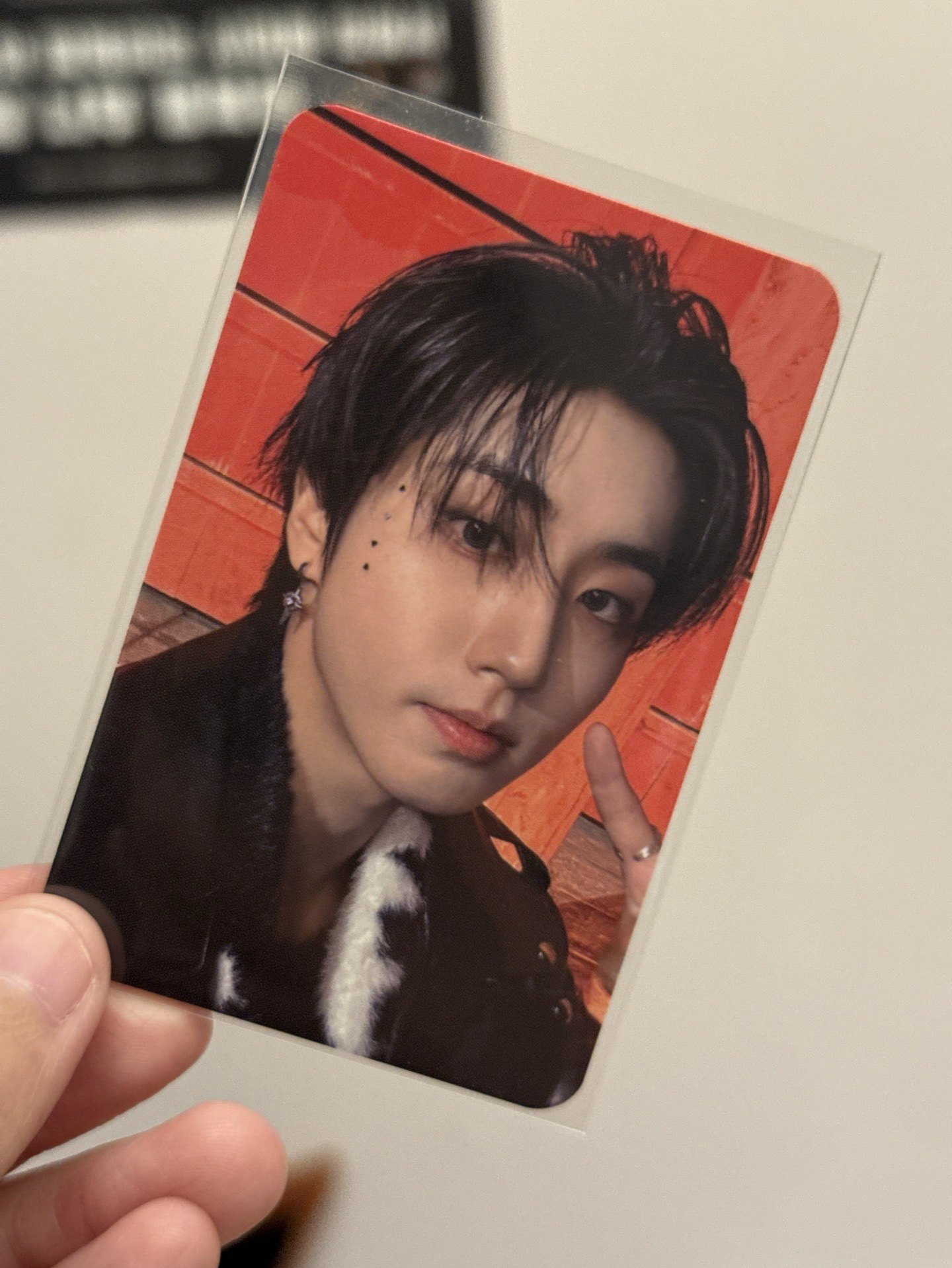 韓知城 合（HOP） yes24 特典卡