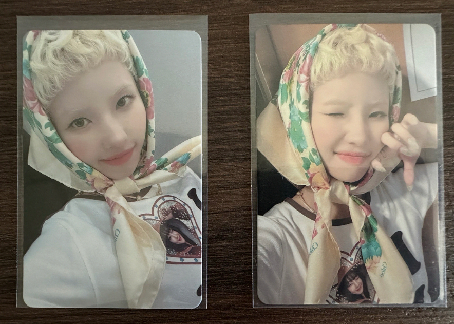 We are 愛豆驛站 1.0 幸運卡ver. A+B