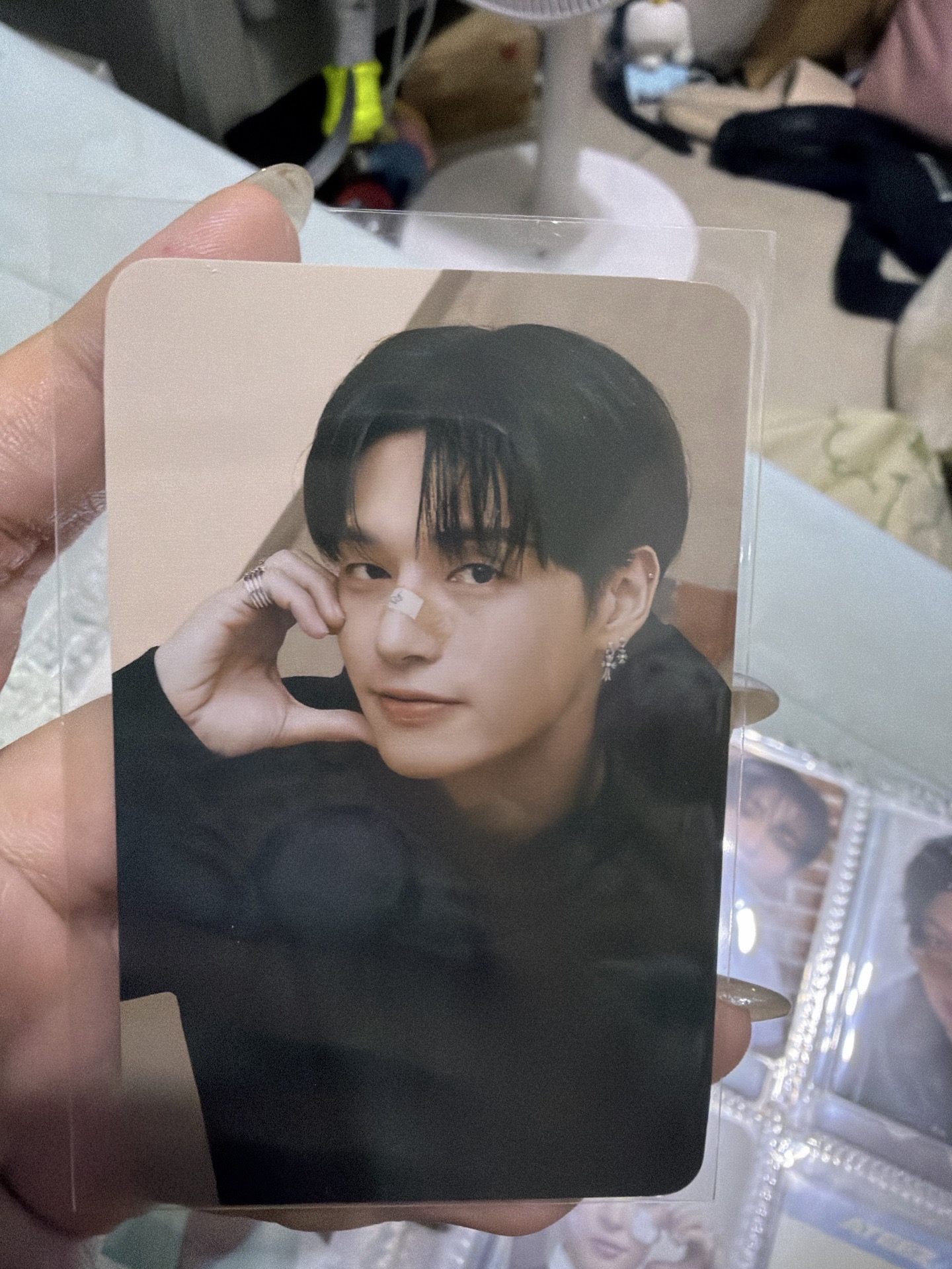 東京限定 毛絨徽章卡 榮