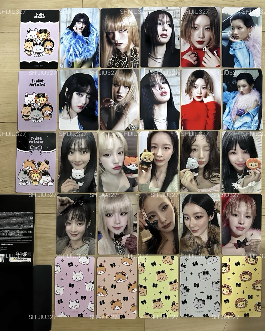 I-dle 滿額卡 未拆 卡包 小娟 薇娟 雨琦 舒華 Minnie