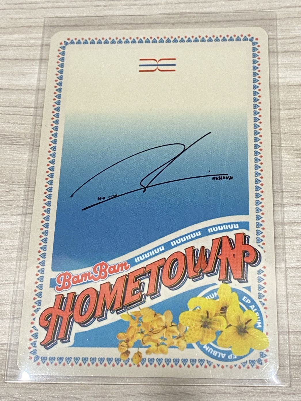 BAMBAM-HOMETOWN個人專輯小卡