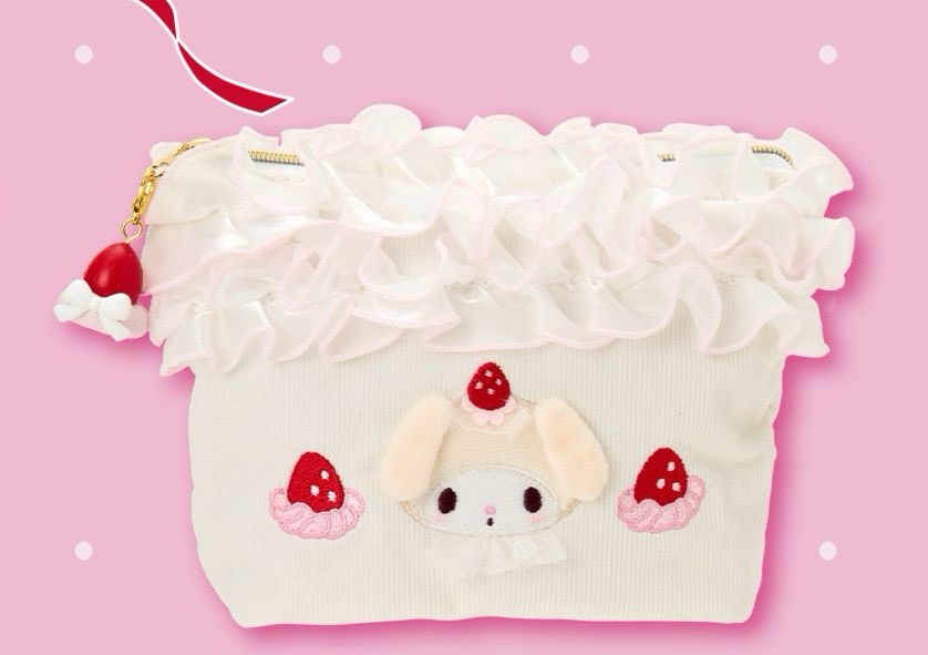 草莓蛋糕美樂蒂化妝包🍓