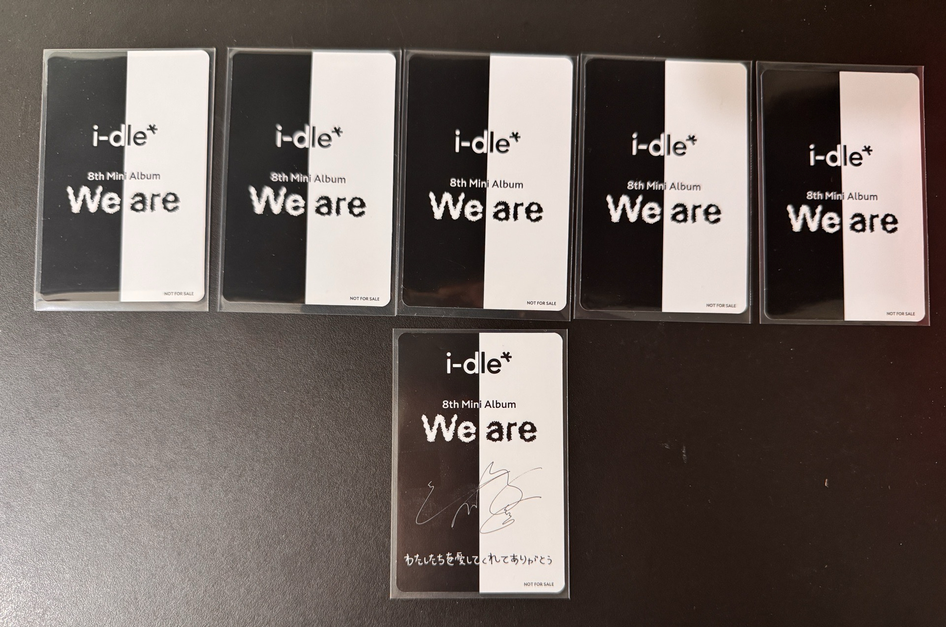 IDLE we are 日本塔店特典一套