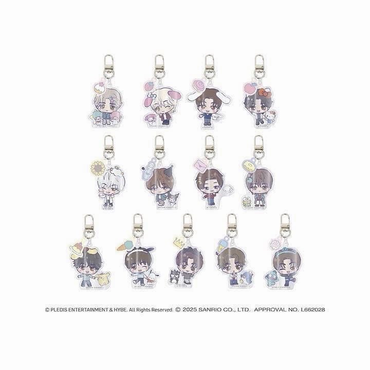 三麗鷗聯名 吊飾/鑰匙圈 圓