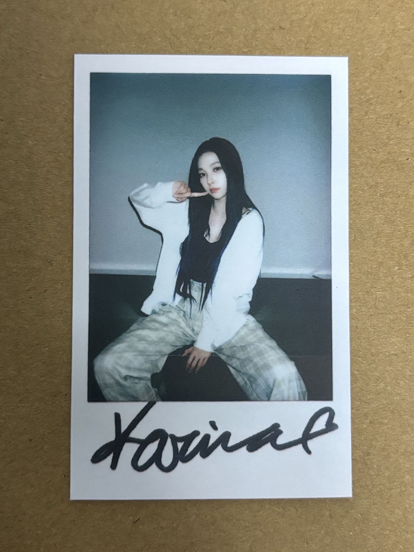 aespa Karina 柚子 Girls kms 幸運卡 3.0v2柚-52