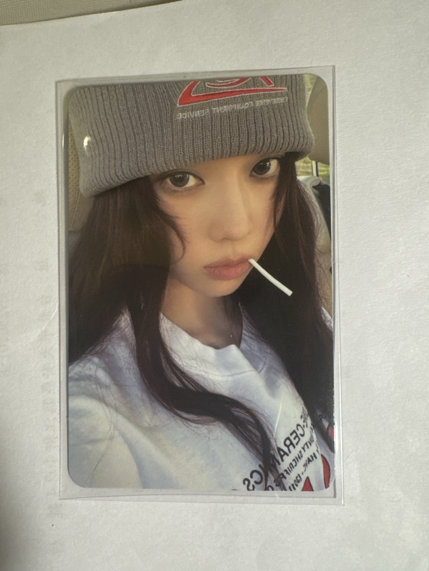 毛帽棒棒糖 冬 dirty work專輯卡