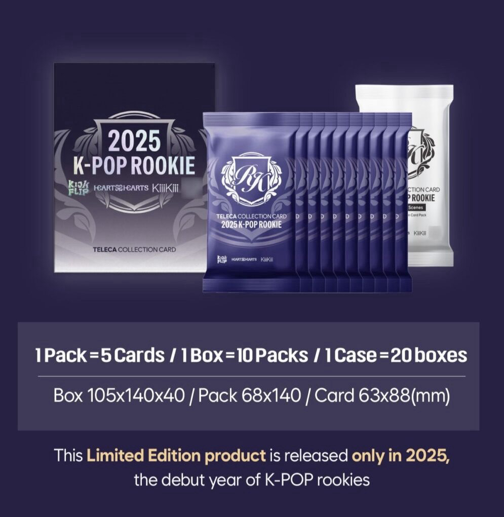 2025 K-POP ROOKIE TELECA