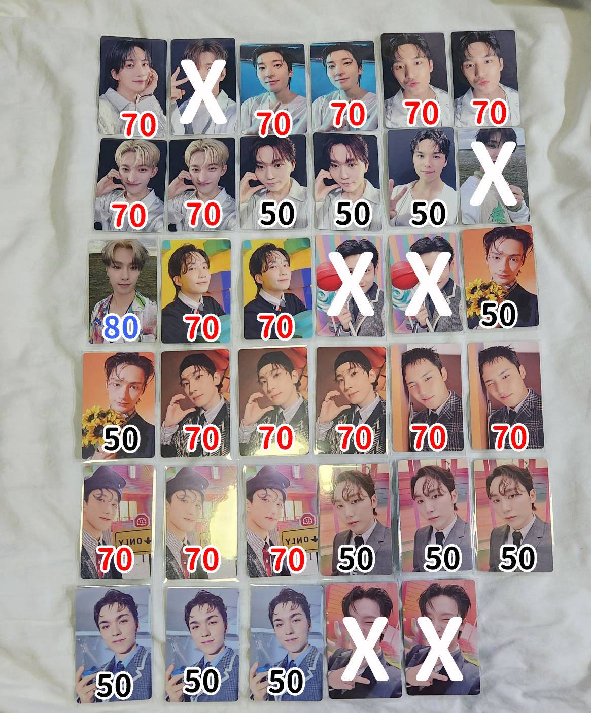 【紅字需帶黑字】SEVENTEEN 一直娛簽售卡