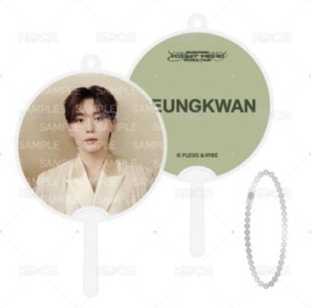 寛 RIGHT HERE 鑰匙圈吊飾 小扇