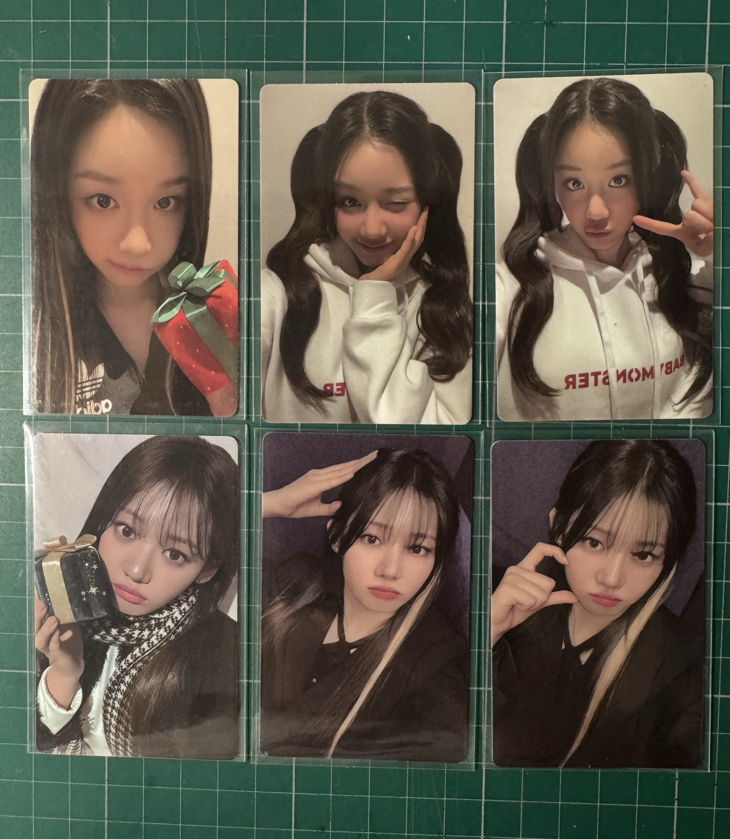 BABYMONSTER 聖誕1.0幸運卡