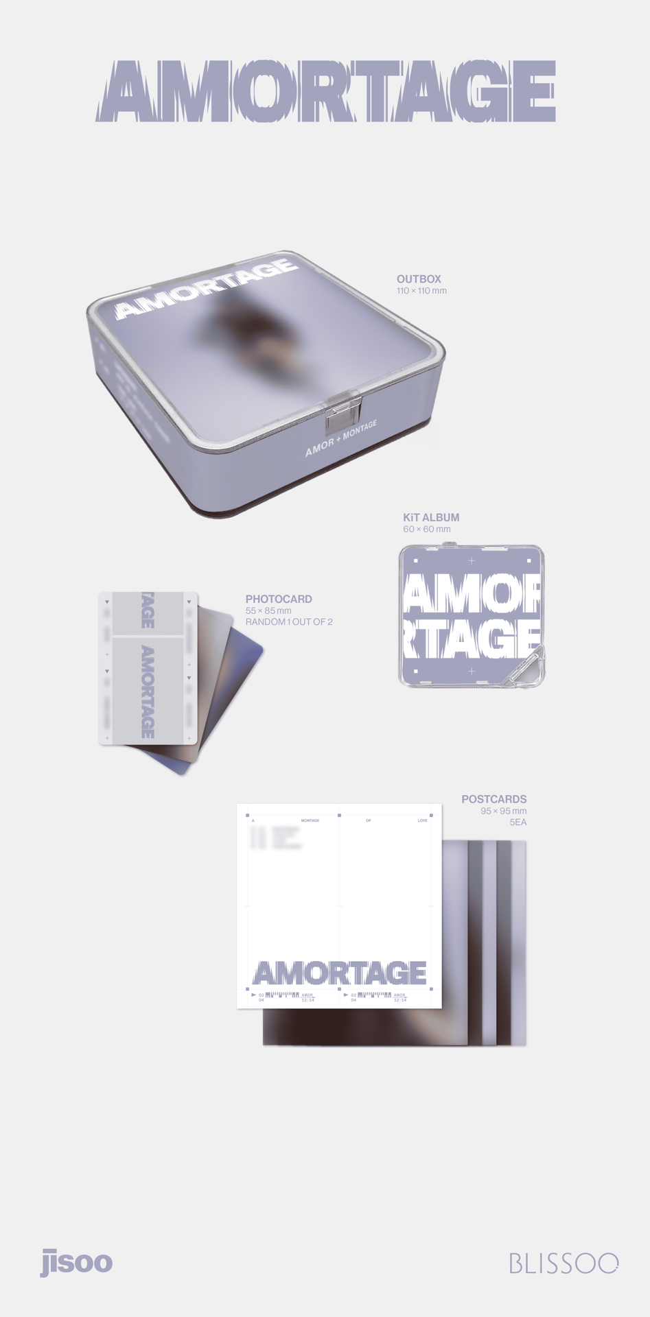 現貨 Jisoo 秀 Amortage 迷你專輯 全新未拆