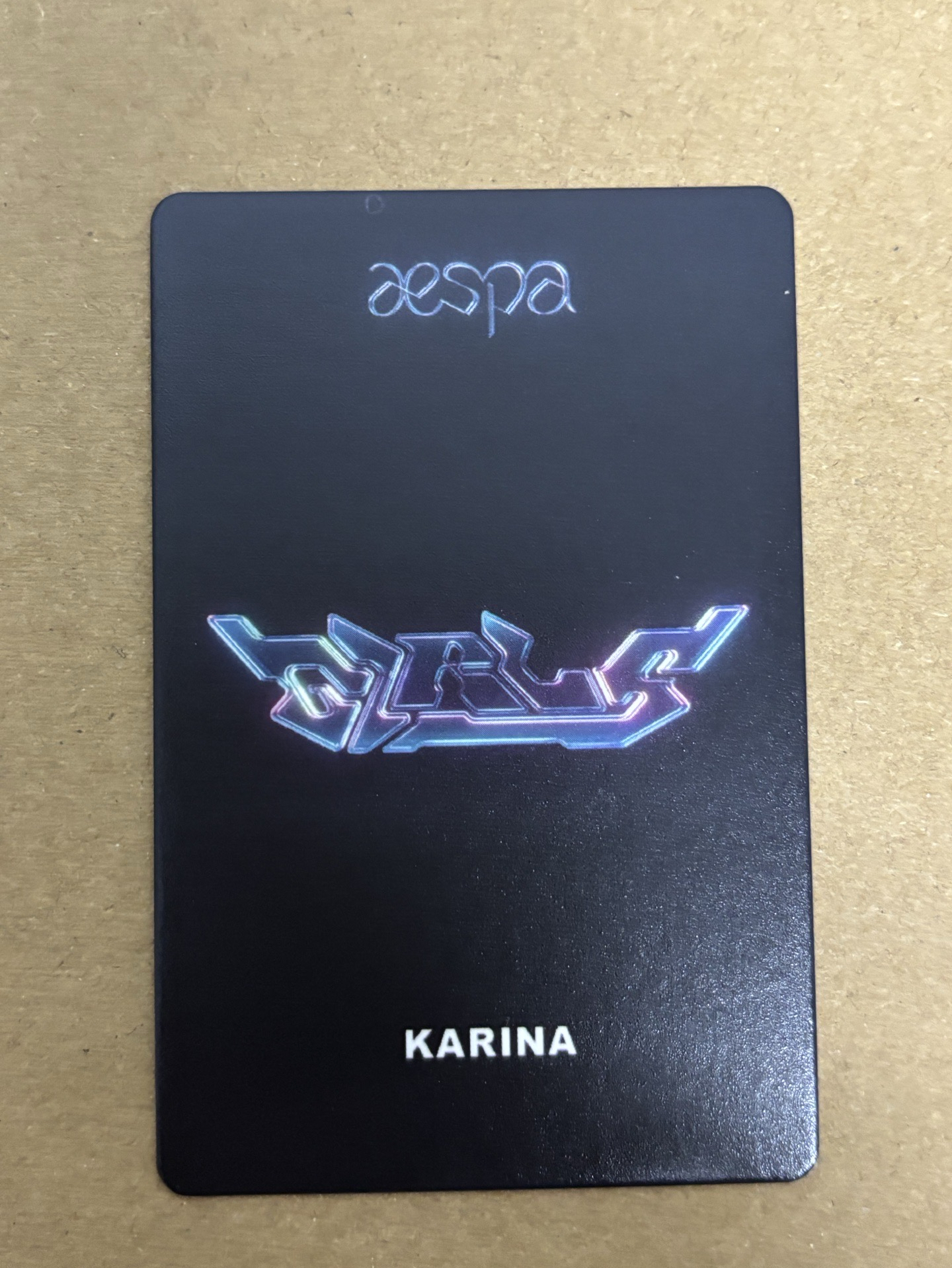 aespa Karina 柚子 Girls Fansland 特典卡 fl2.0柚 隱藏雷射卡-147