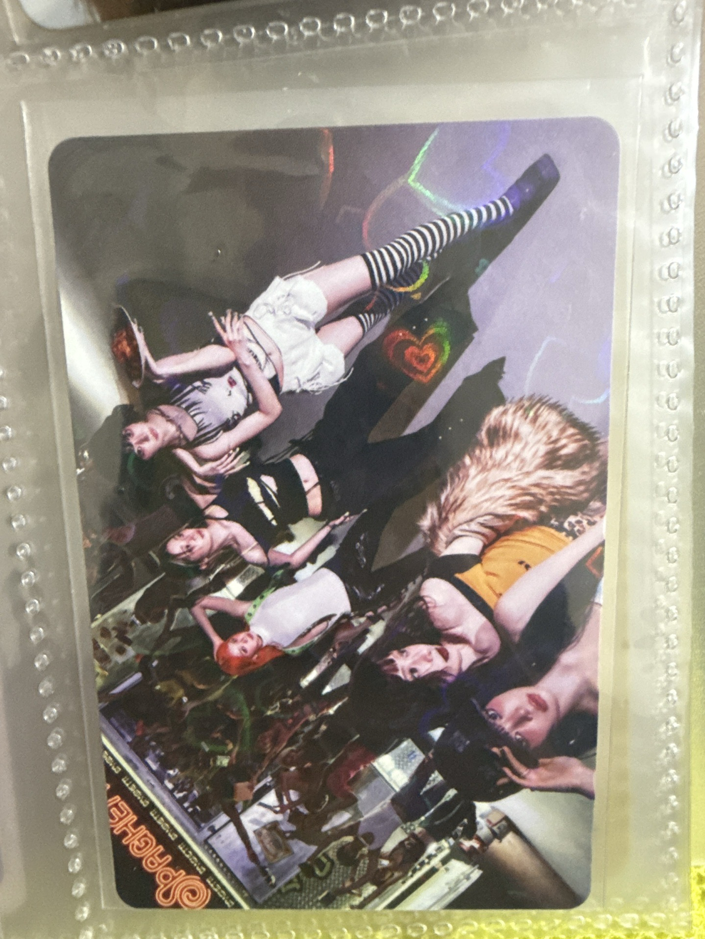 SPAGHETTI 環球 單封預售 特典卡 團卡