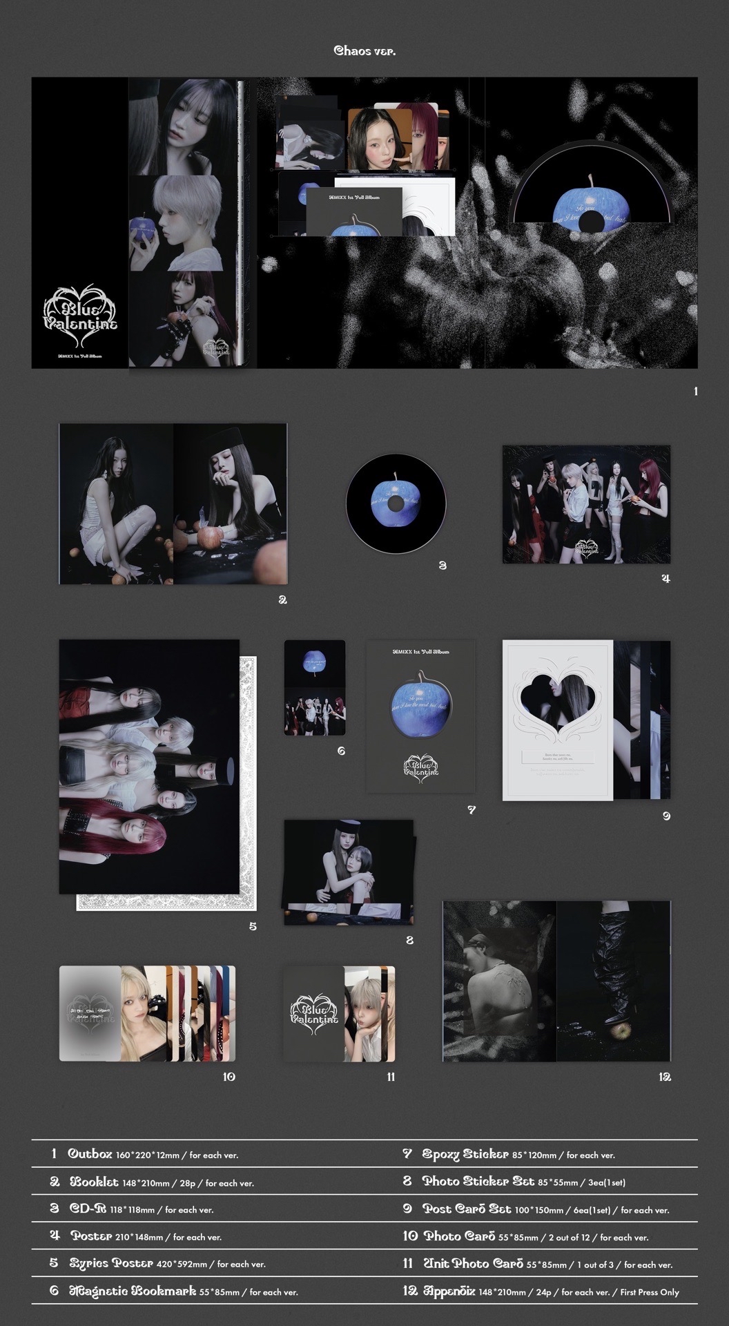 正規一 CD 普版 Chaos ver.