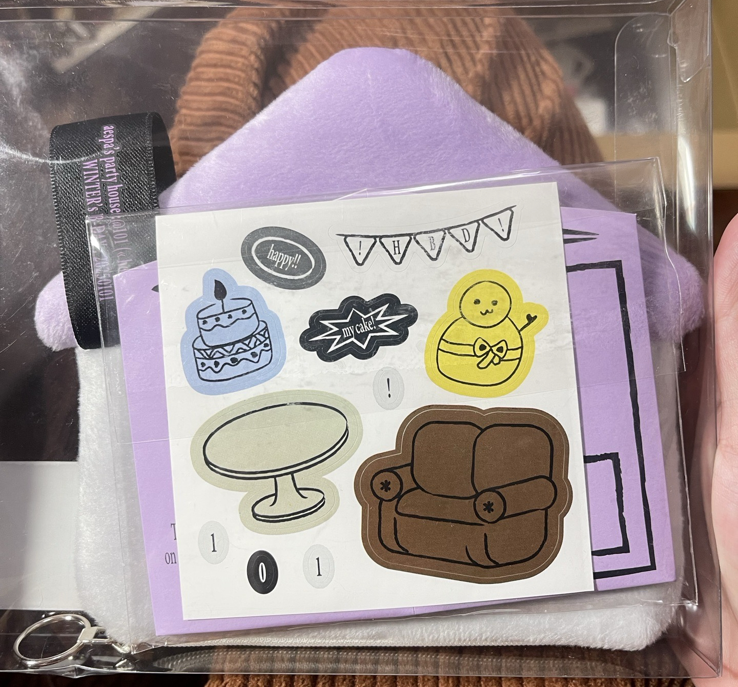 冬 生日禮包 2025 化妝包小房子組（無小卡）