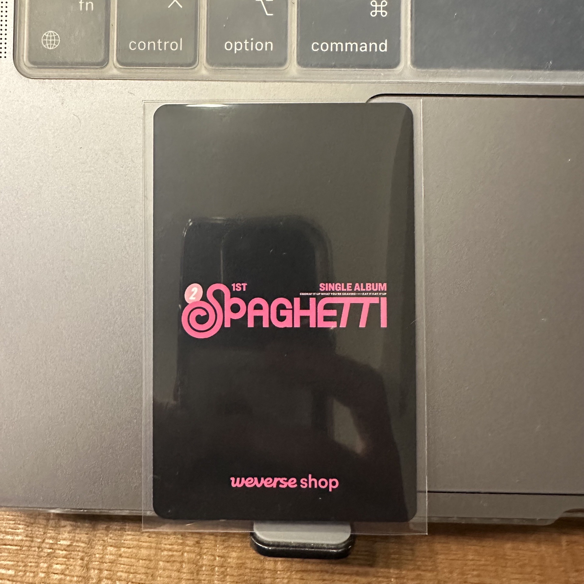 LE SSERAFIM 小櫻花 SPAGHETTI YT 特典卡 ver.單封