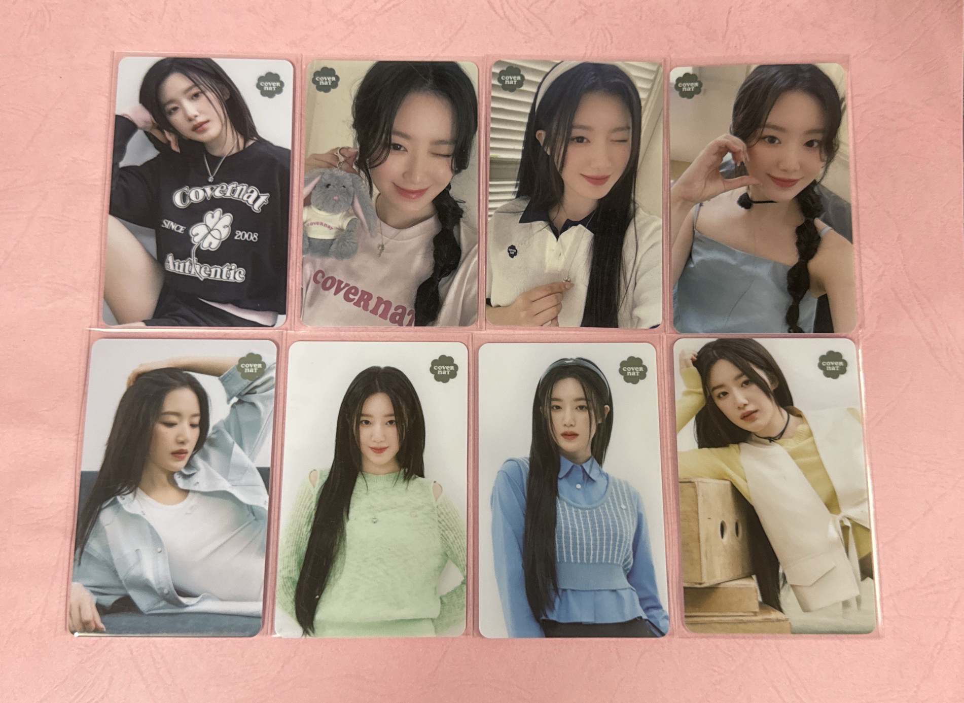 刷covernat代言卡一套八張