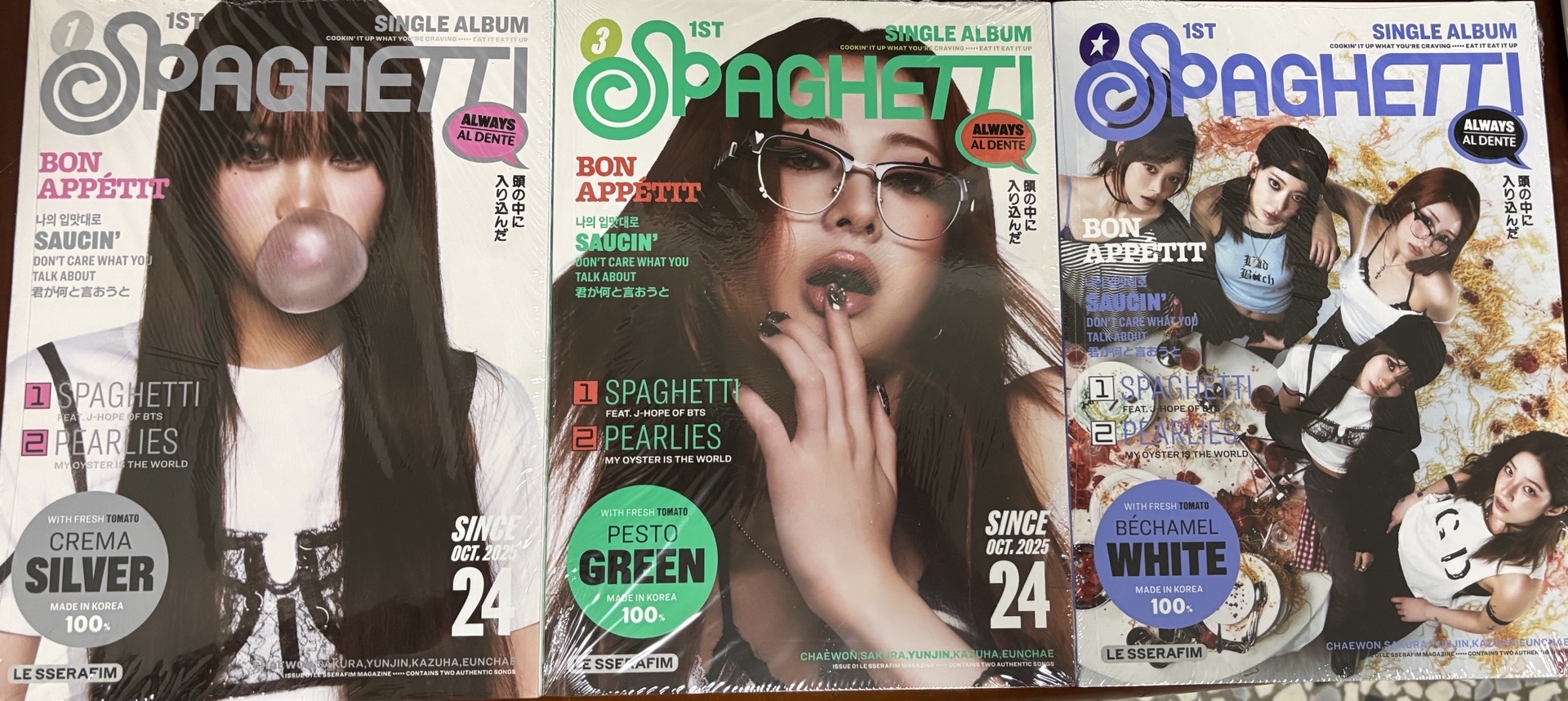 LESSERAFIM 單封全新未拆