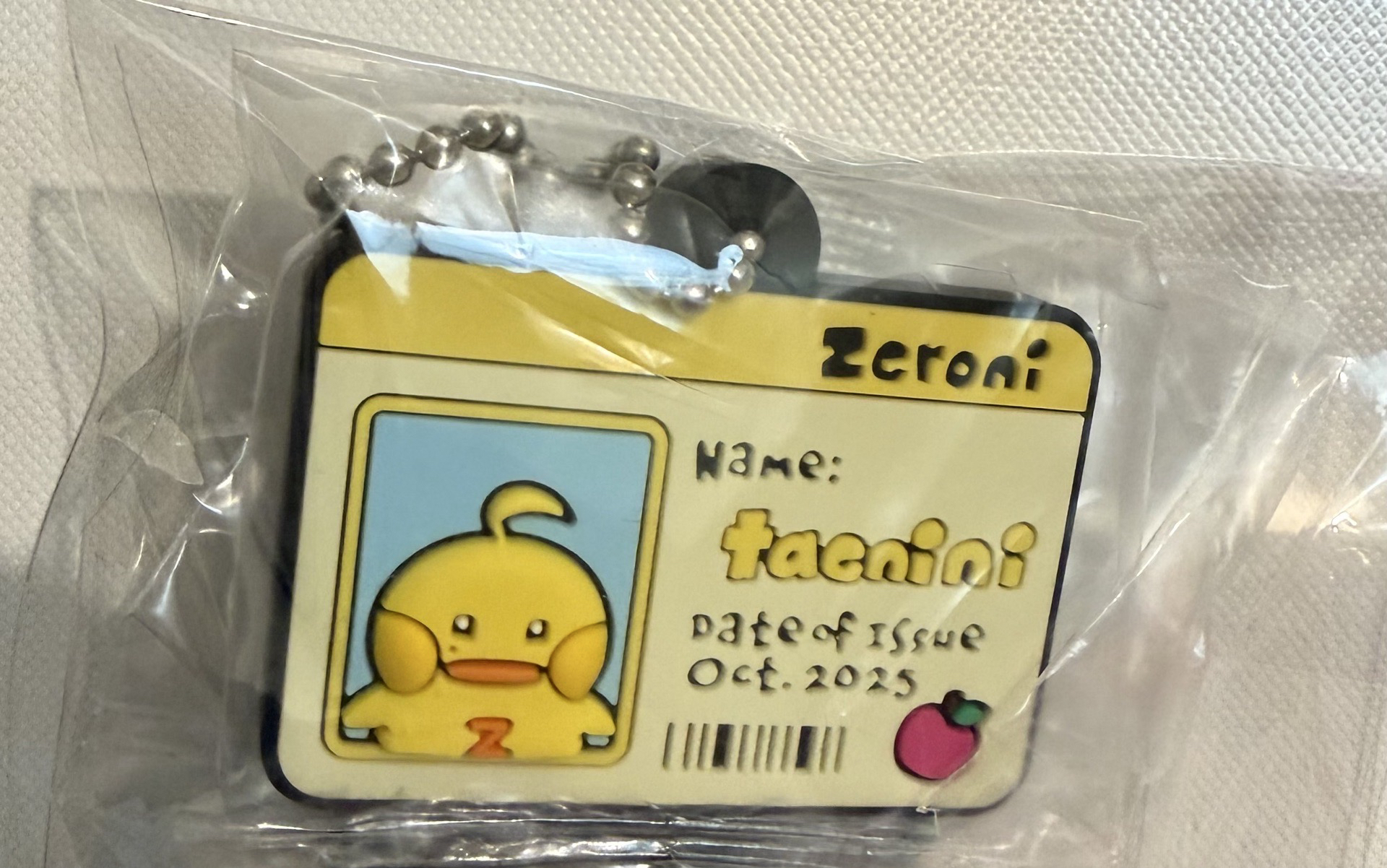 zeroni識別證扭蛋 來