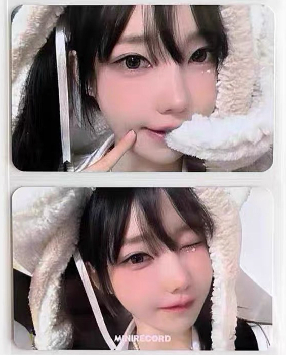 QWER 兔毯mgt 雙面卡