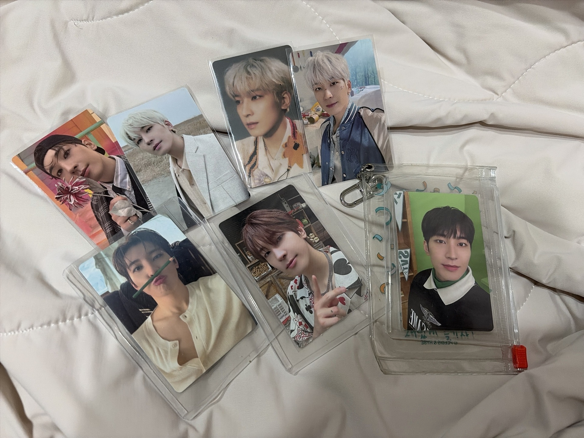 組合1 全圓佑 鉛筆圓 小卡 