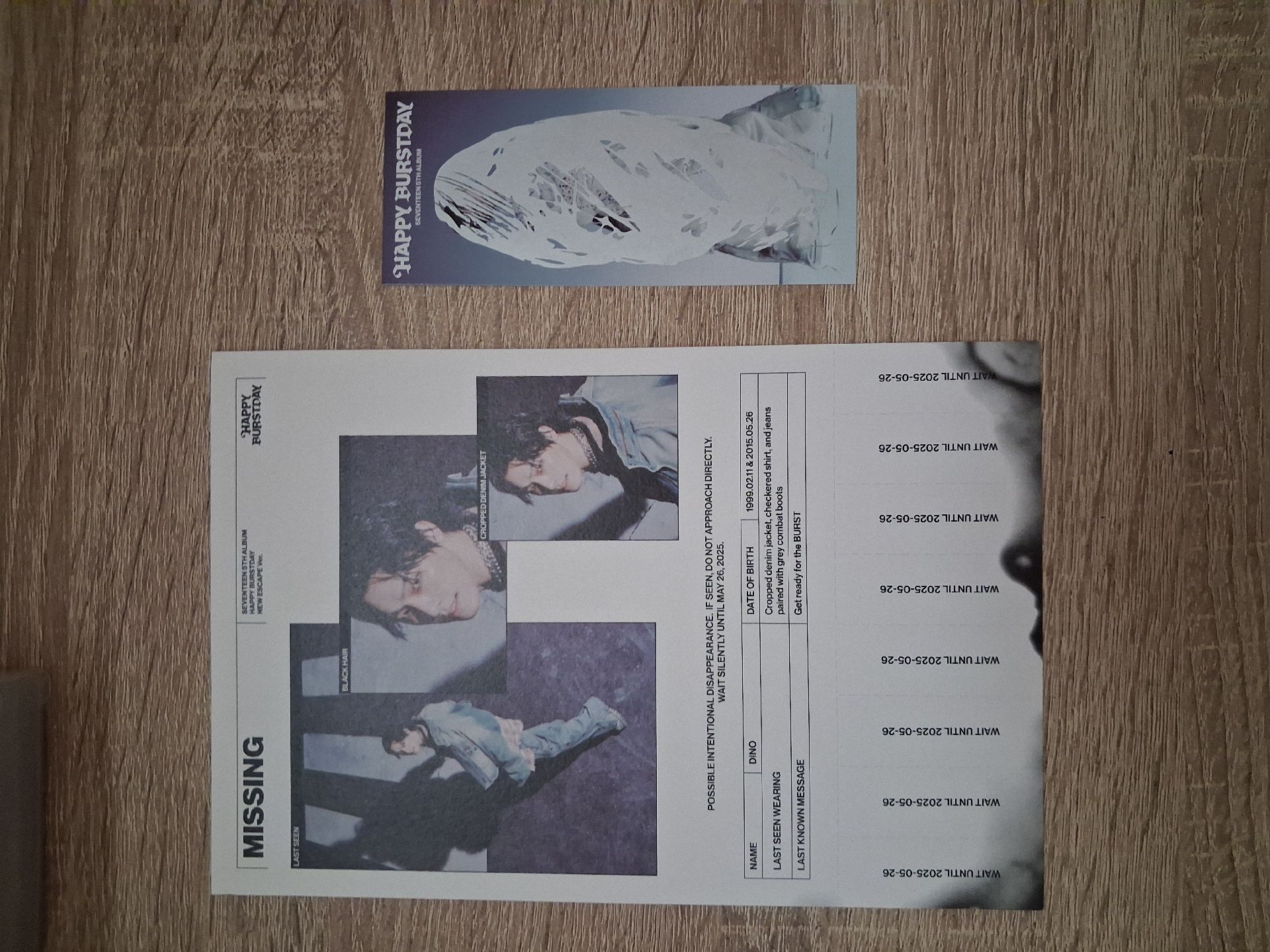 正規五 燦小海報+刮刮卡