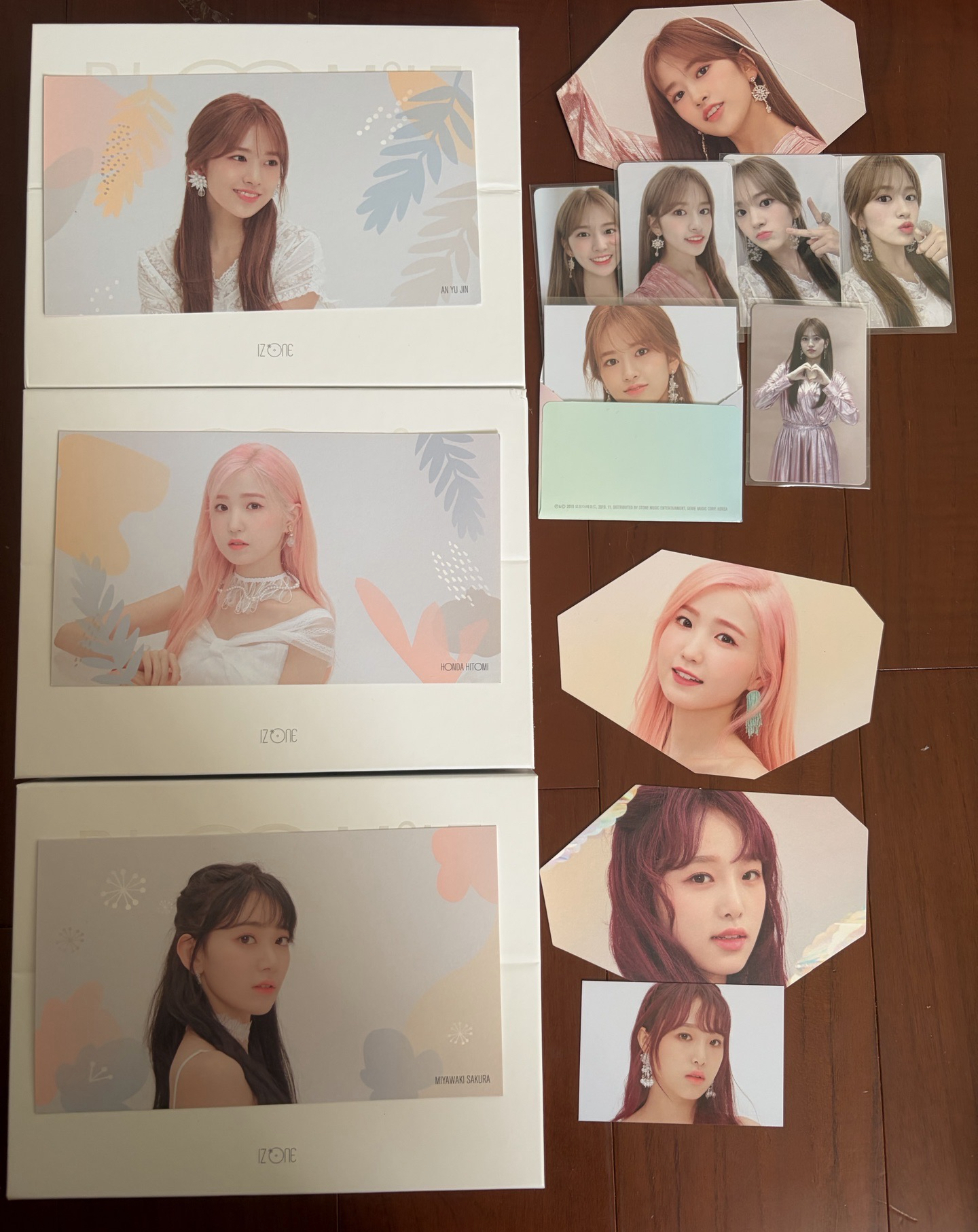 IZ*ONE 矮丸 BLOOM*IZ 專輯 I WAS 白版