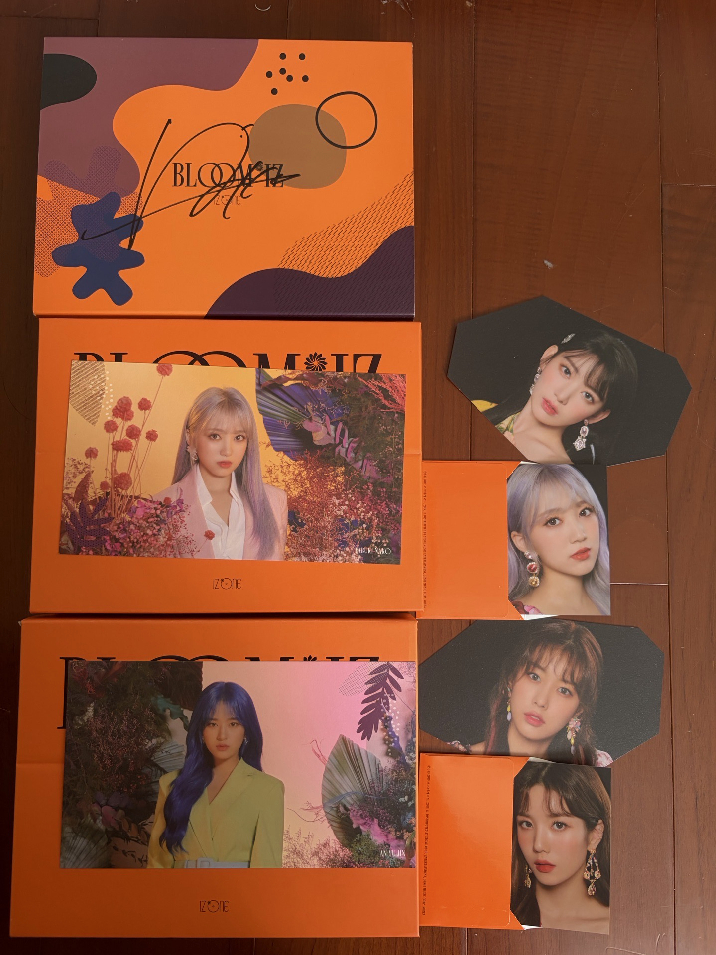 IZ*ONE 矮丸 BLOOM*IZ 專輯 I WILL 橘版