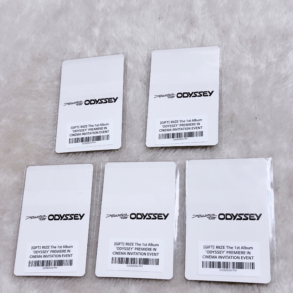 RIIZE odyssey 電影卡