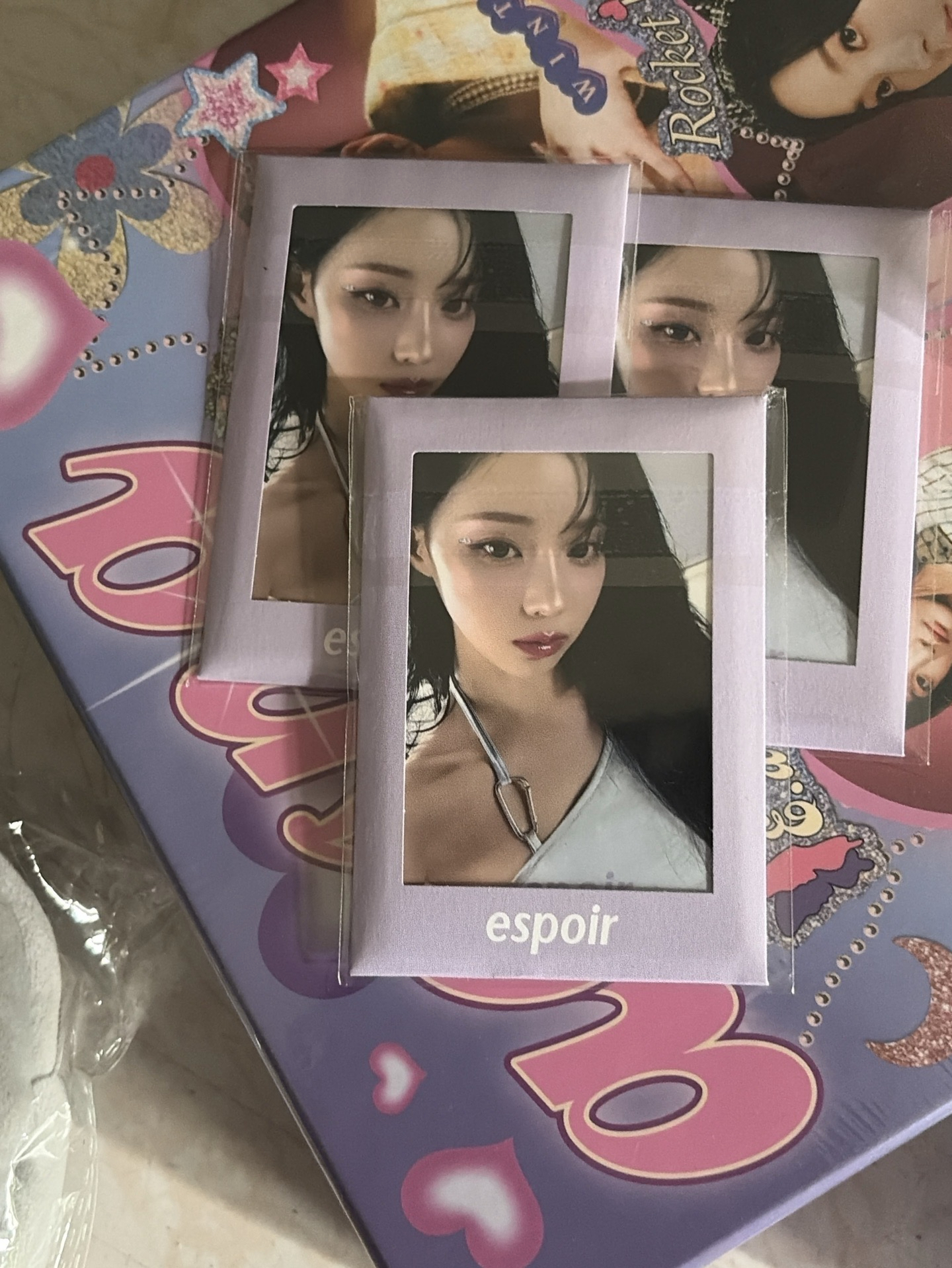 espoir 冬代言卡 四張一套 全新未拆