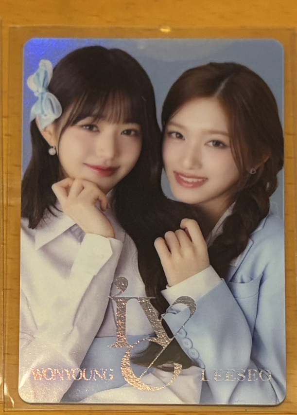 IVE 萬代餅乾小卡 員瑞