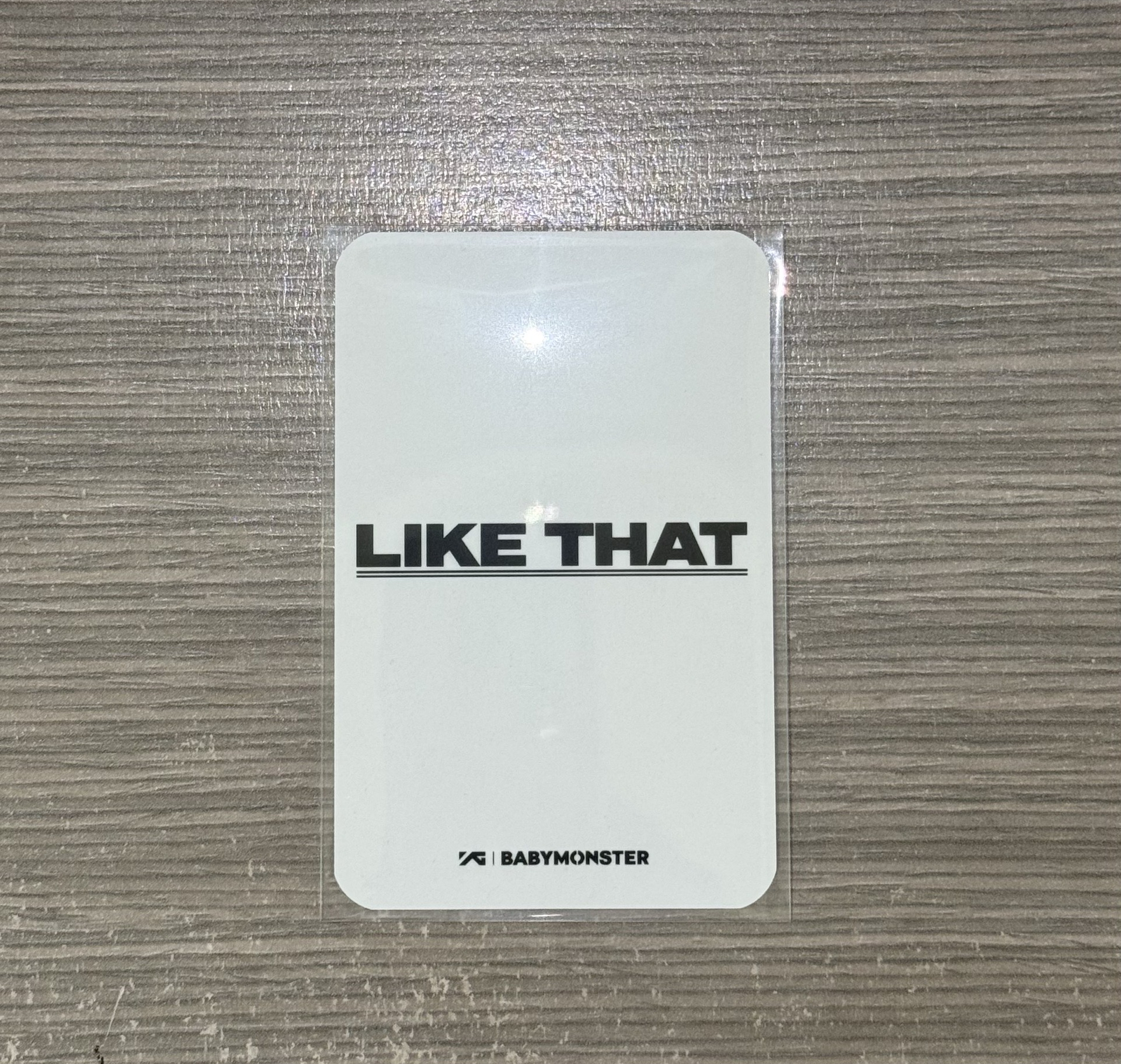 ASA 打歌4.0 like that 打歌卡