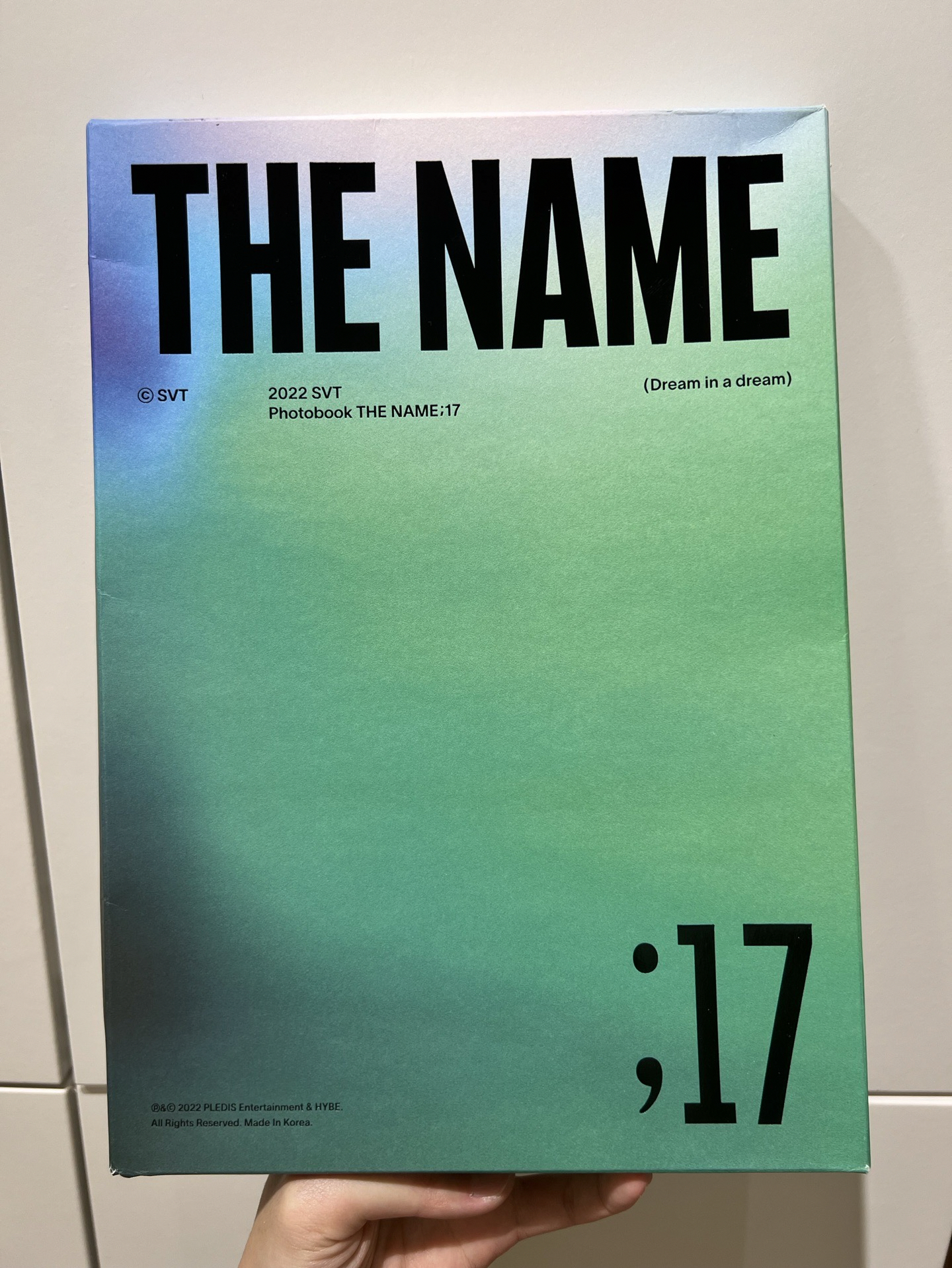 💙the name 白版全套 （拍立得是秀率）