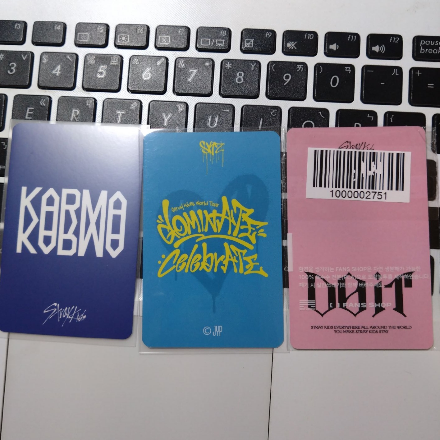 Straykids 彬特典卡 滿額卡