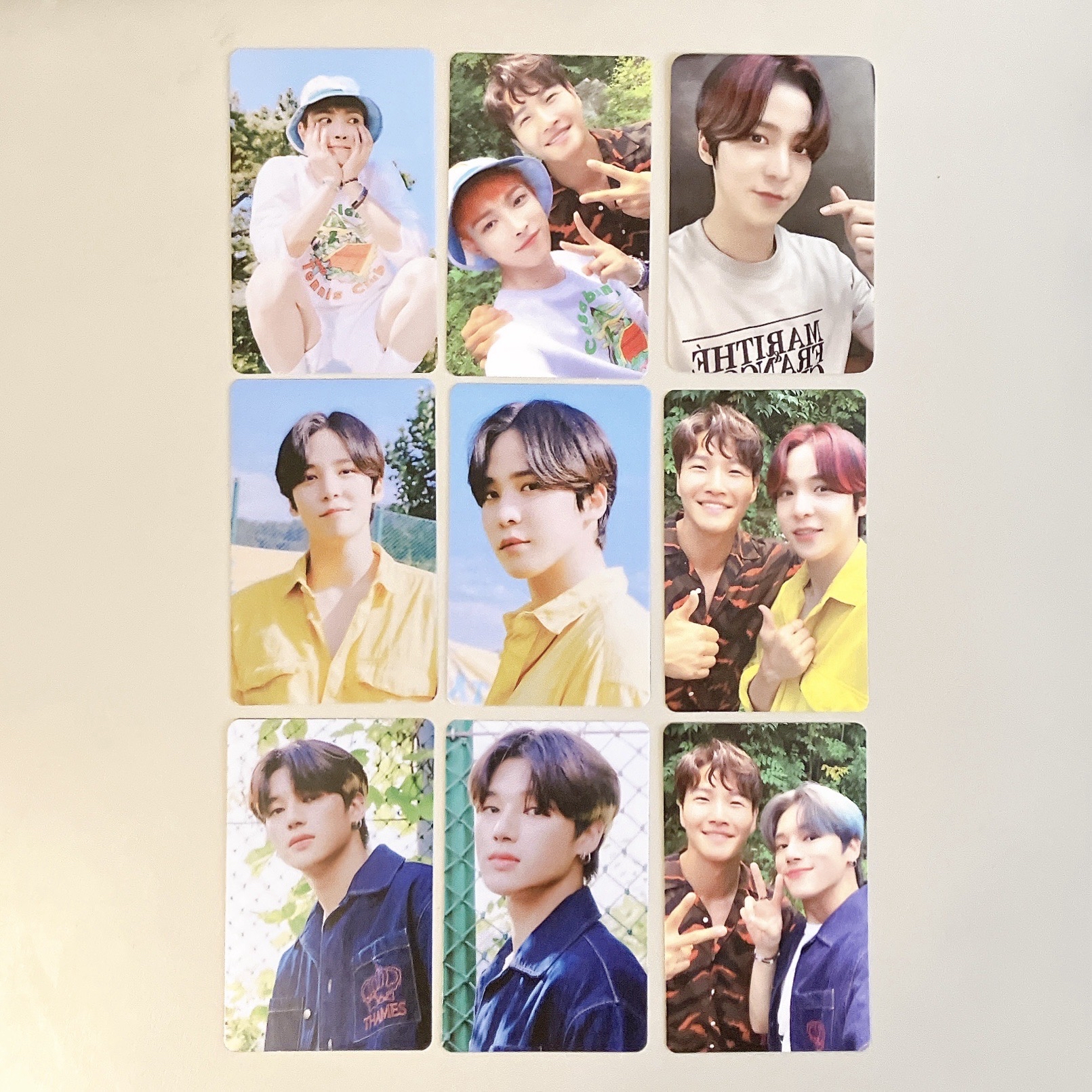 ATEEZ 夏日專 弘中 潤浩 友榮 專卡