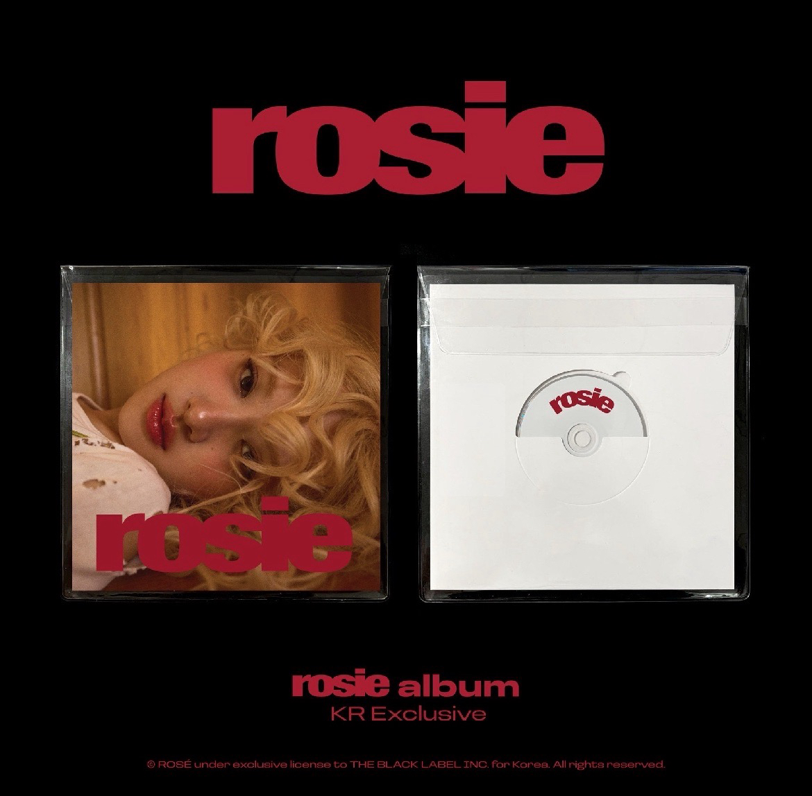 ROSÉ rosie 未拆專 ✨現貨 （KR 版本多一張小卡）