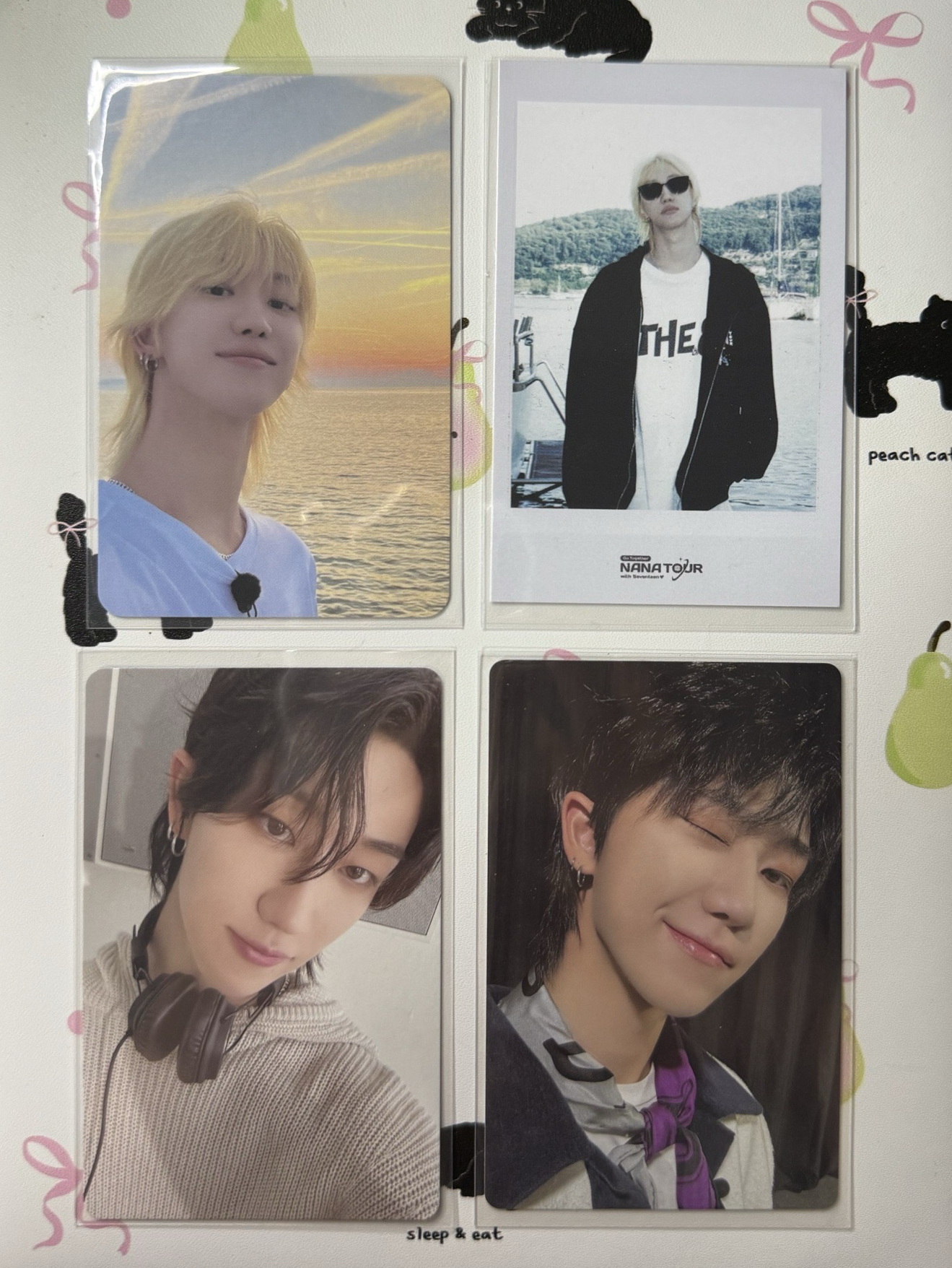 NANA TOUR 周邊卡&23’克拉島DVD / CD 卡&24’年曆 年曆卡 徐明浩THE 8