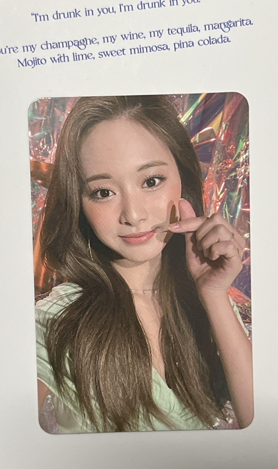 TWICE 迷10 專卡-子瑜