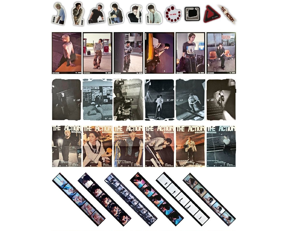 The Action PB 專輯 內容物