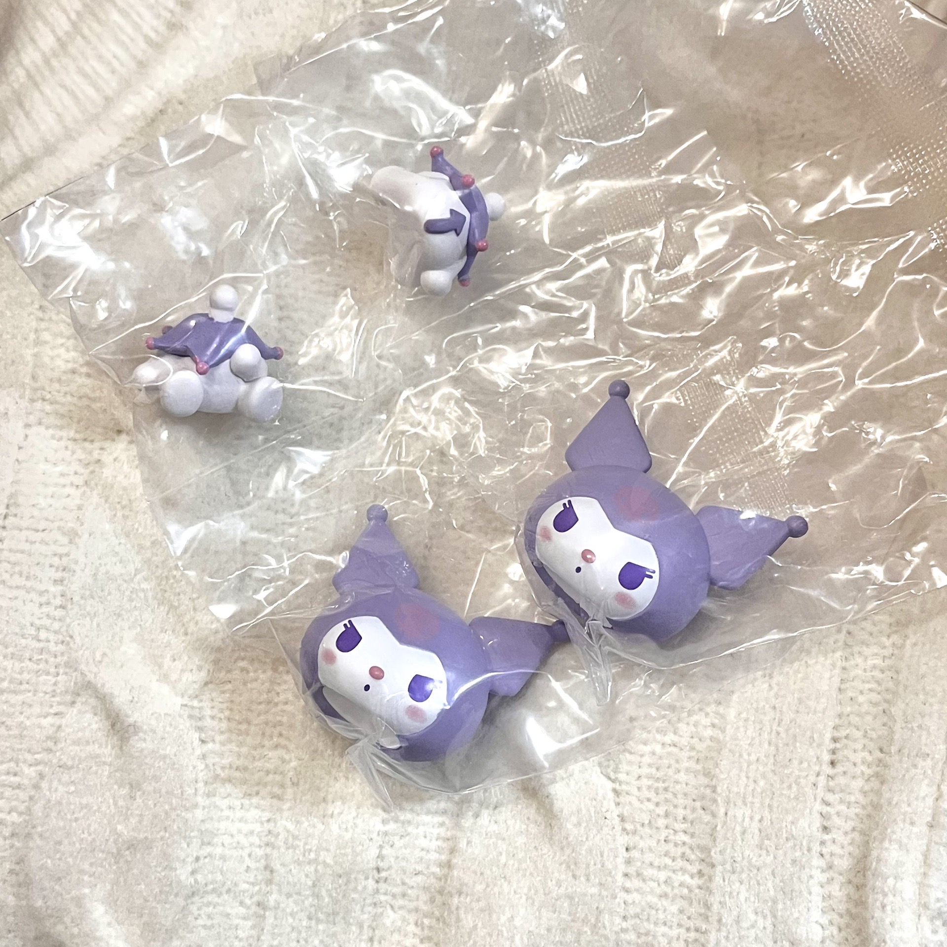 酷洛米 可動公仔 扭蛋