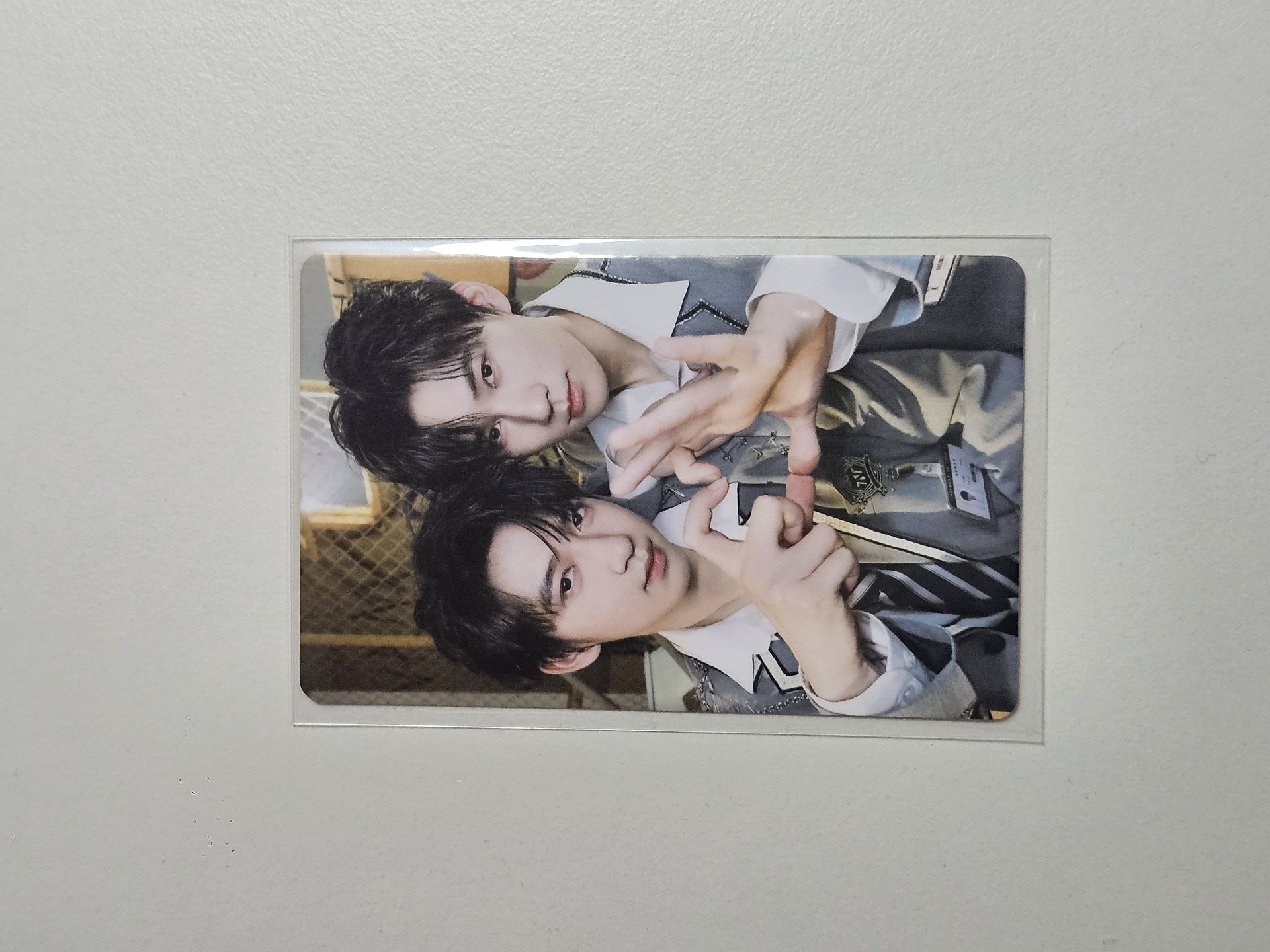 張真源&賀峻霖 | 時代少年團二專 專輯卡 57雙人校服卡