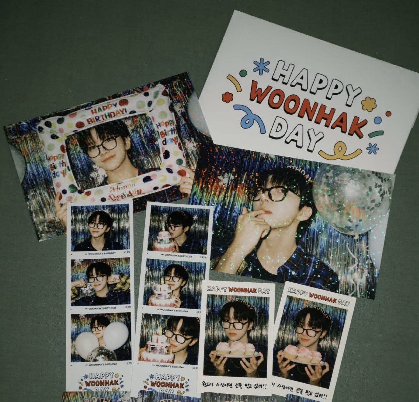 BOYNEXTDOOR 2024 雲鶴 生日 照片組 /小卡 全新未拆