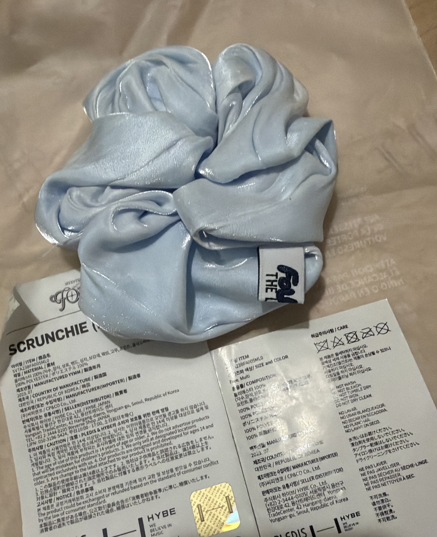 Seventeen follow髮圈