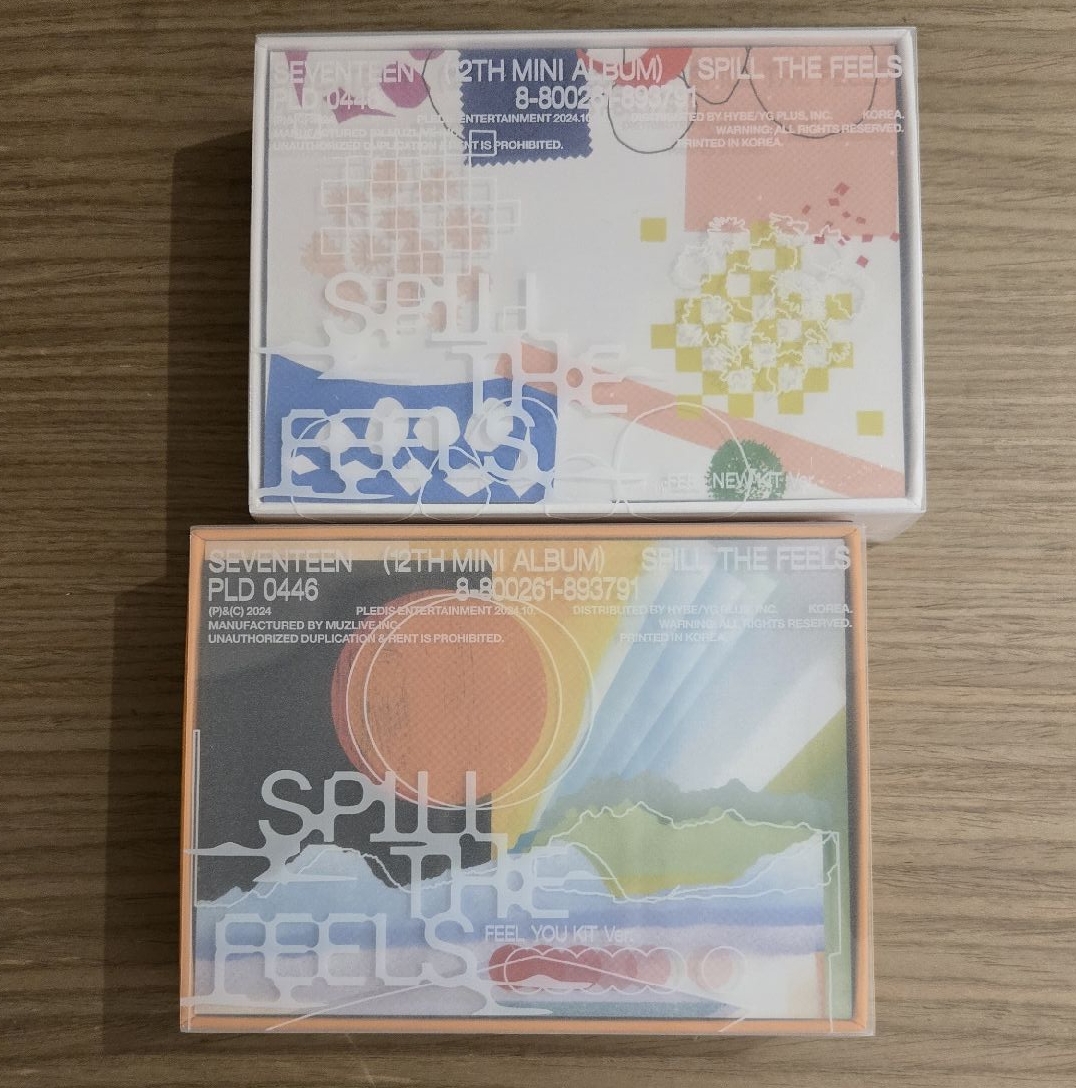 空專🪾迷12 Mini12 Spill the feels FEEL you KIT 橘版 白版