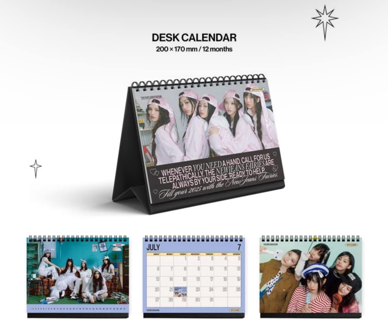 NJ 2025年曆全套 含特典